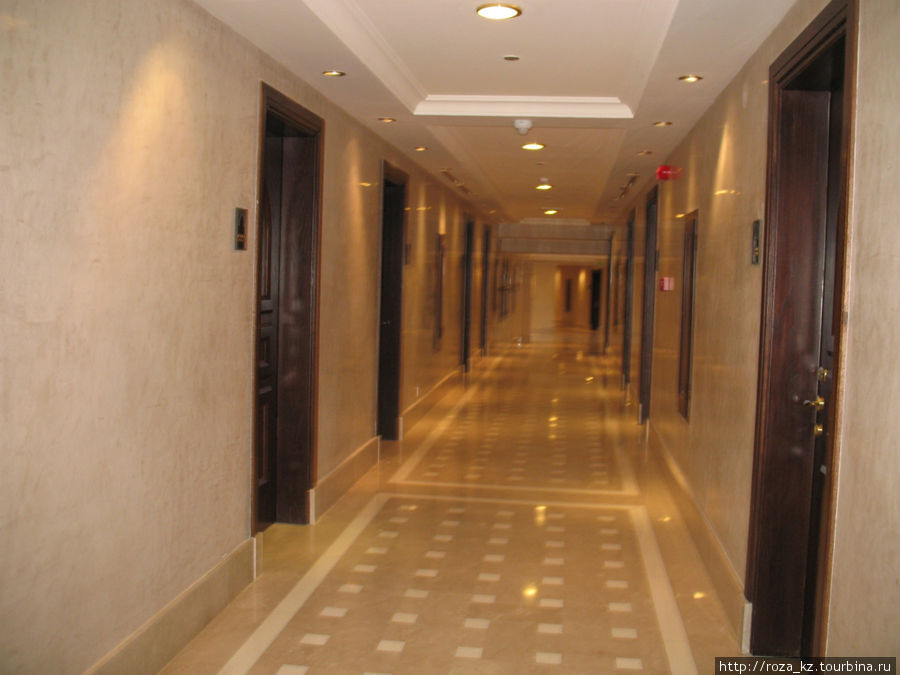 коридоры отеля Фуджейра, ОАЭ