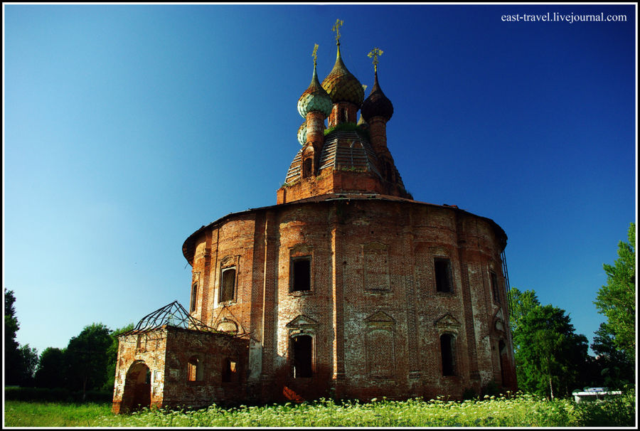 Архитектурное сокровище в селе Курба Курба, Россия