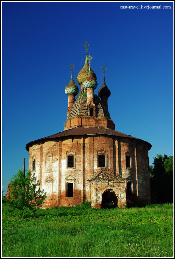 Архитектурное сокровище в селе Курба Курба, Россия