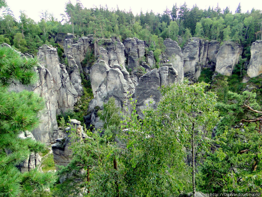 Скальный город Чешский Рай Заповедник, Чехия