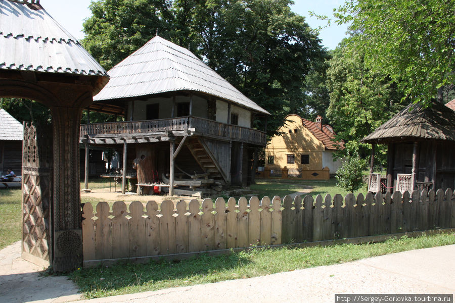 Архитектура румынских деревень Бухарест, Румыния