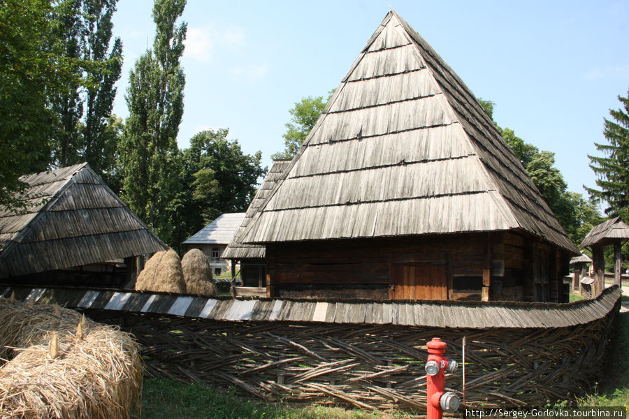 Архитектура румынских деревень Бухарест, Румыния