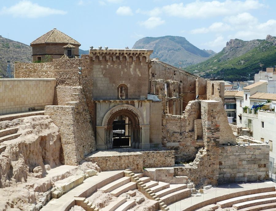 Руины амфитеатра Картахена, Испания