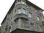 Дом на Мариенплац — один из уцелевших и отреставрированных после войны