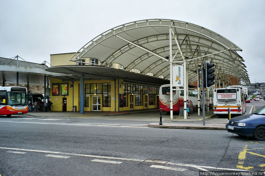 Главный автовокзал на Parnell street. Корк, Ирландия