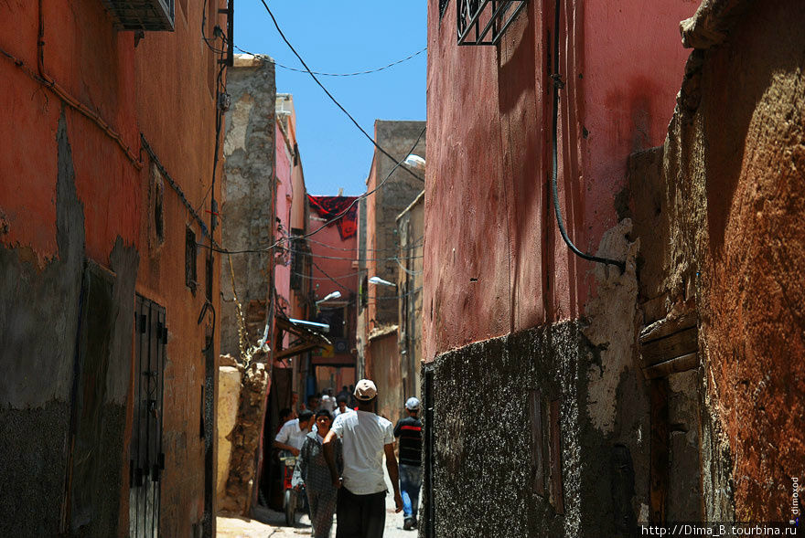Так выглядит этот район днем. Марракеш, Марокко