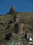 крепость 13 века, построенная генуэзцами, в бухте Балаклавы.