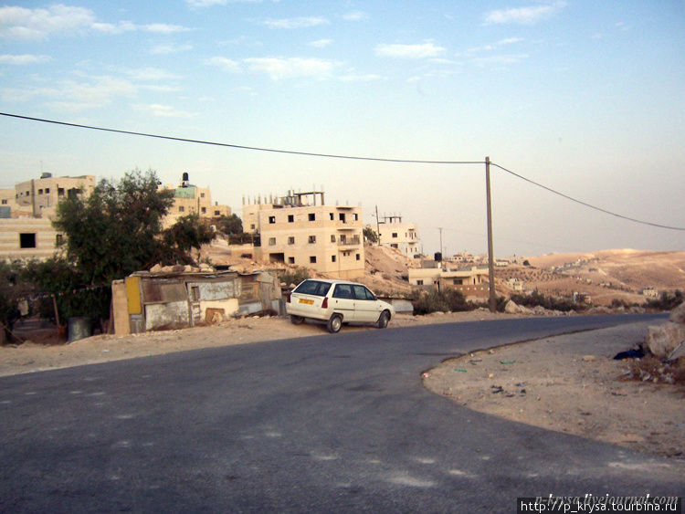 Дорога в Мар Сабу Палестина