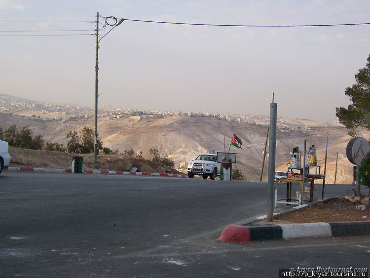 Дорога в Мар Сабу Палестина