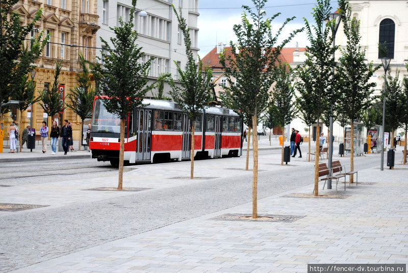 Трамвайная эклектика Брно, Чехия