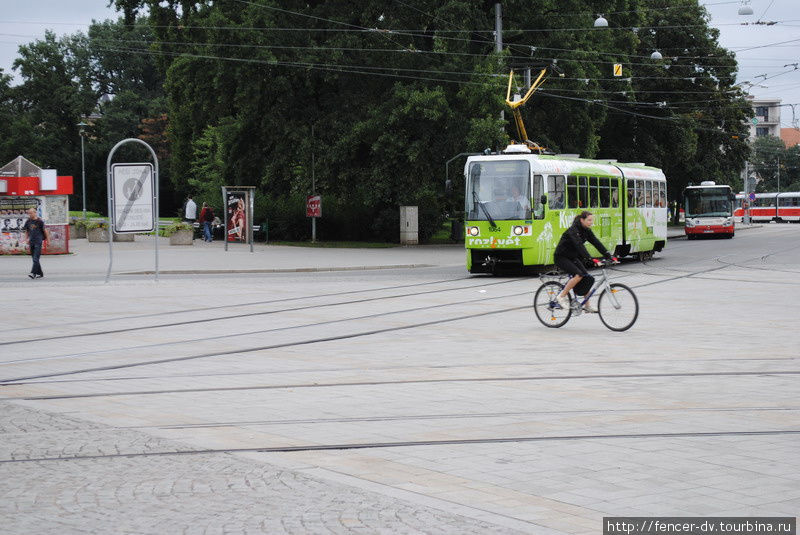 Трамвайная эклектика Брно, Чехия