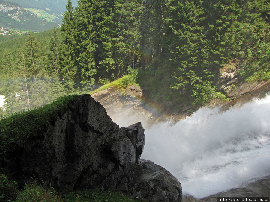 Кримльский водопад — самый высокий водопад Европы Кримль, Австрия