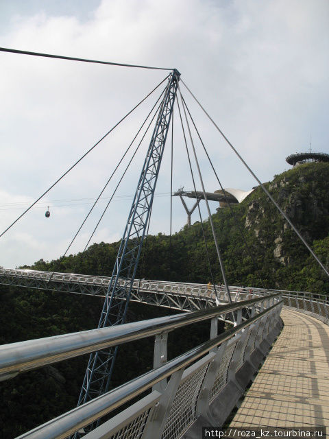навесной мост Лангкави остров, Малайзия