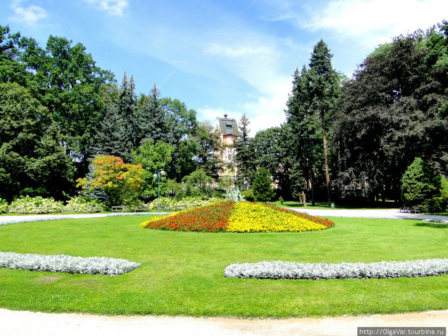 Йирасковы сады Градец-Кралове, Чехия