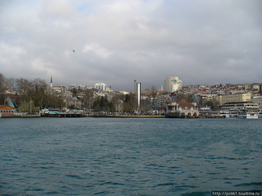 Босфор в декабре Стамбул, Турция