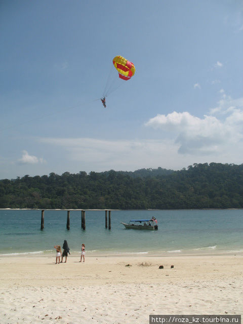 Озеро на острове обезьян и где можно снимать рекламу баунти Лангкави остров, Малайзия