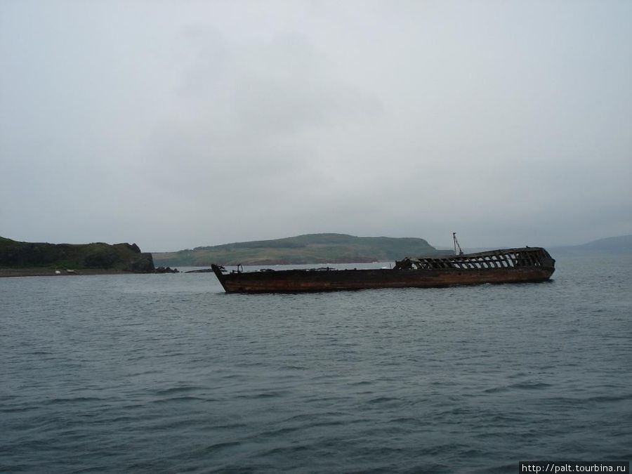 Старый корабль Рейнеке остров, Россия