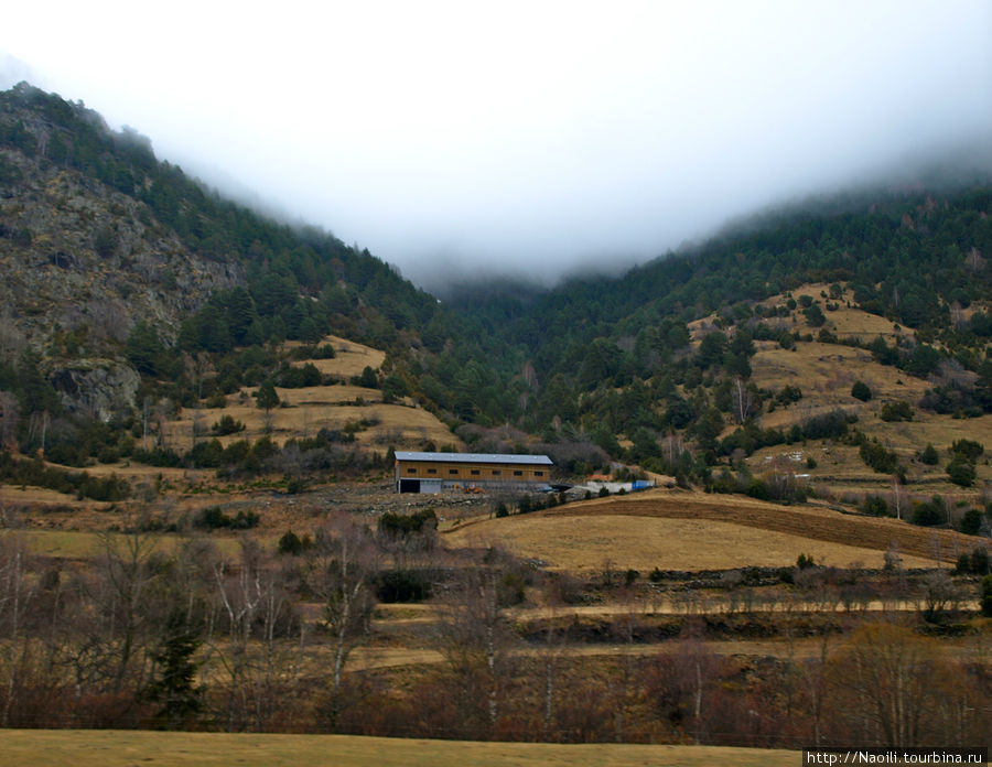 Маленькая горная деревушка Сиспони, Андорра