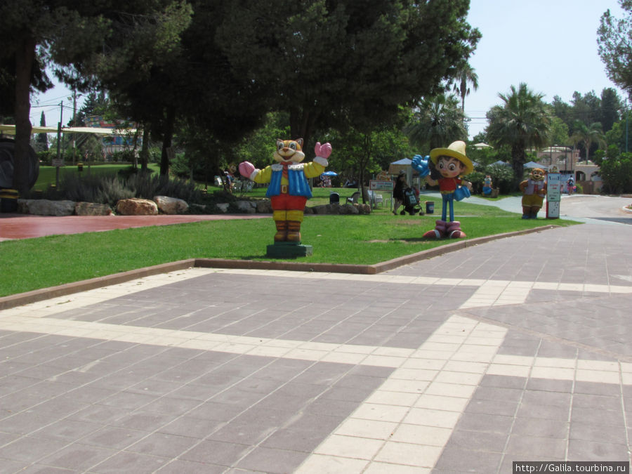 Вход в парк. Рош ха-Аин, Израиль