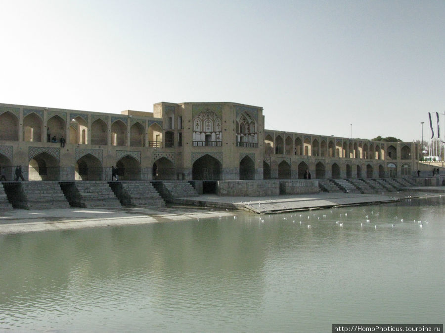 Мост Хаджу — самый красивый в Исфахане Исфахан, Иран