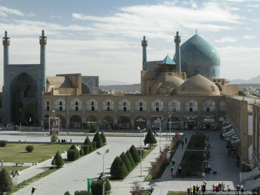 Площадь Хомейни, мечеть Шаха Исфахан, Иран