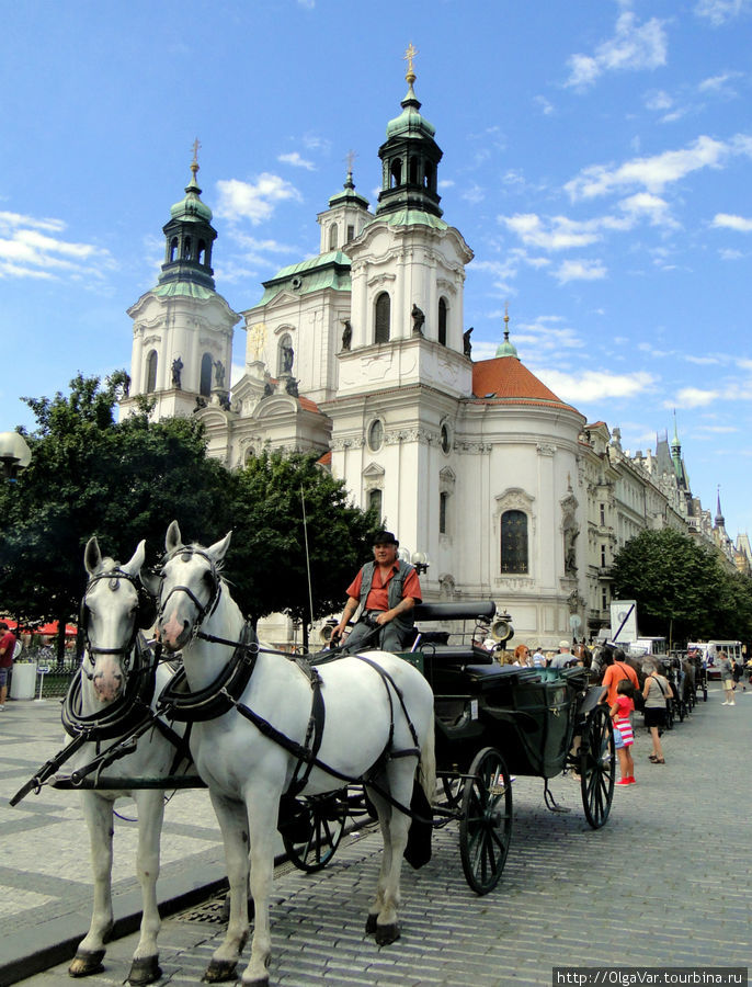 Церковь стоит на месте одного из самых древних религиозных сооружений города, упоминаемого с 1273 года. Прага, Чехия