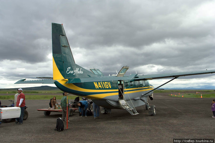 Авиаперелет Анкоридж-Ном в два приема Штат Аляска, CША