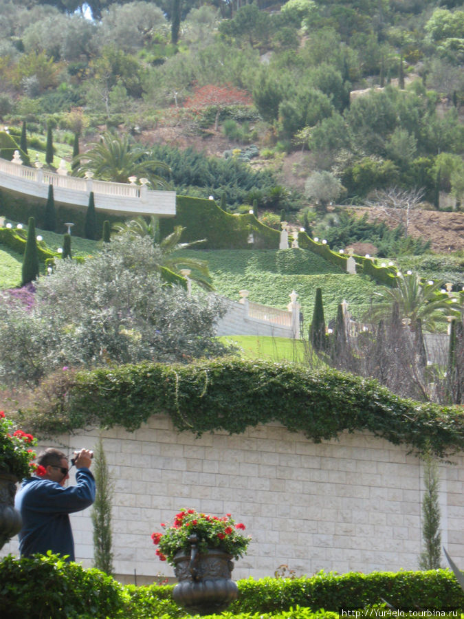 Хайфа и Бахайские сады Хайфа, Израиль