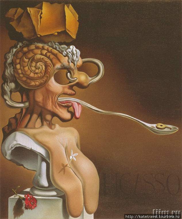 Картина Портрет Пикассо. Фото с сайта http://art.liim.ru Фигерас, Испания