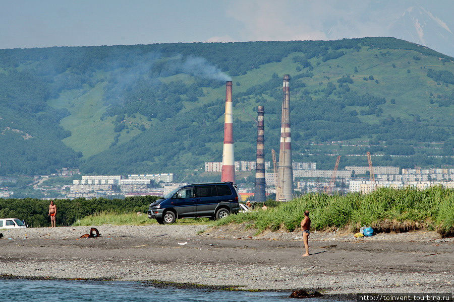 Пляж Завойко Петропавловск-Камчатский, Россия