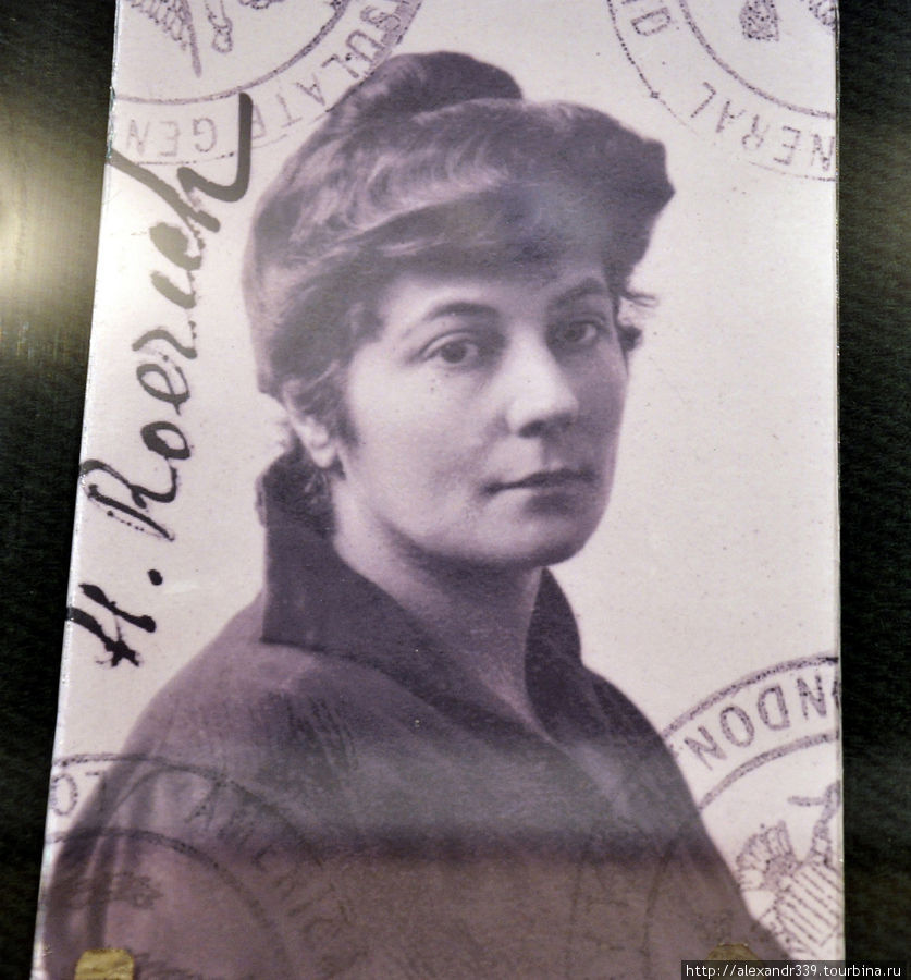 Фотография жены Н.К. Рериха — с загранпаспорта Санкт-Петербург, Россия
