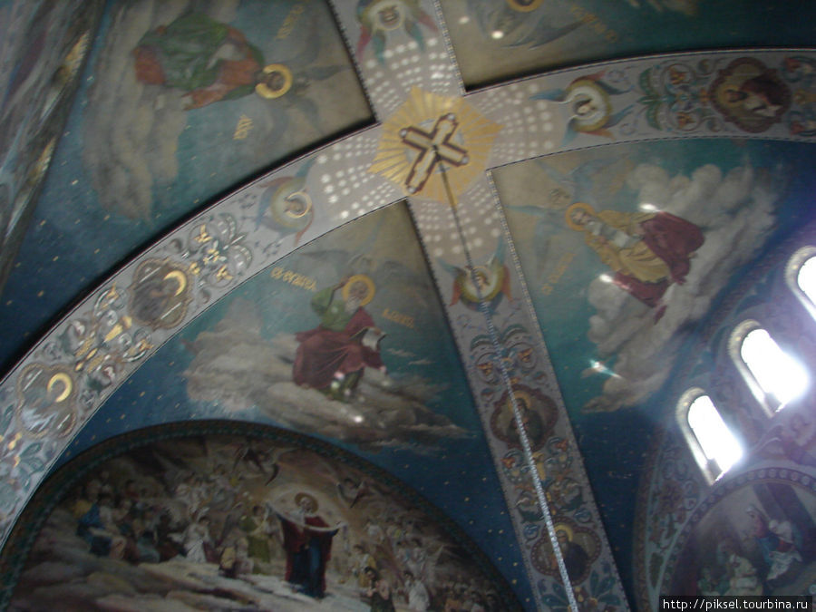 Роспись купола  собственно храма Киев, Украина
