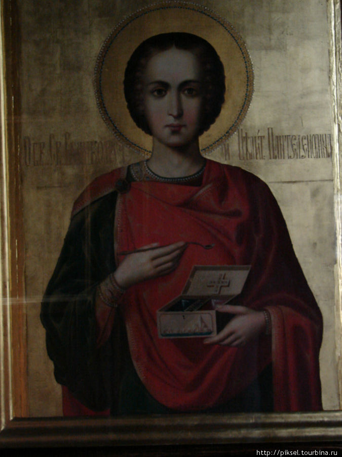 Икона св.пр. Пантелеймона,целителя Киев, Украина