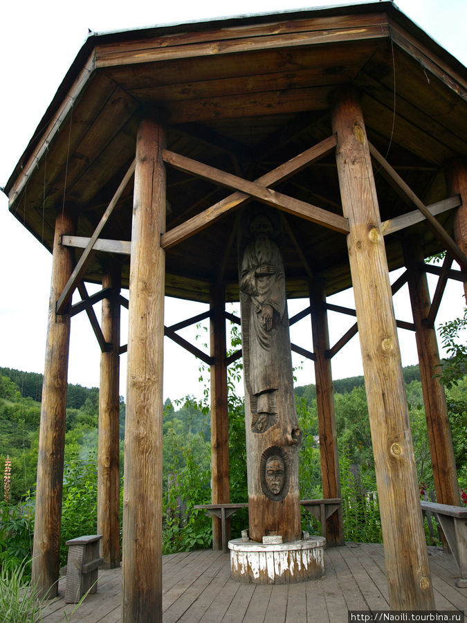 Деревянная церковь Иоанна-воина в память погибшим шахтерам Новокузнецк, Россия