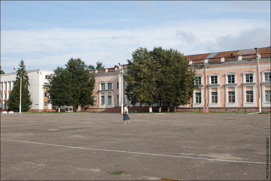 Центральная площадь Переславль-Залесский, Россия