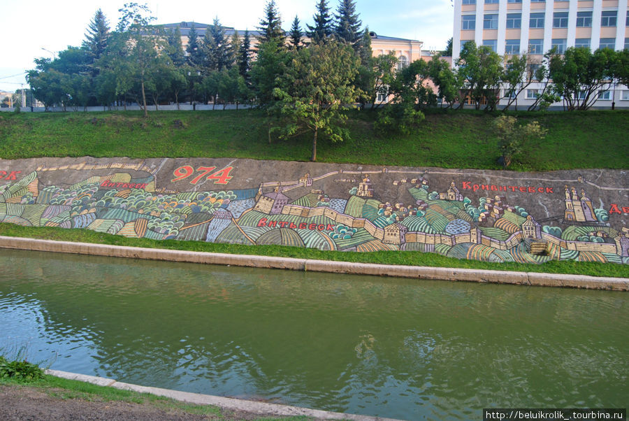 Вот такое вот белорусское графити. Витебская область, Беларусь