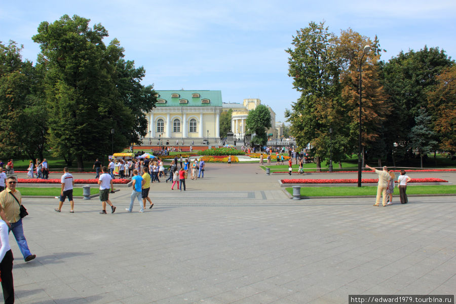 Александровский сад Москва, Россия