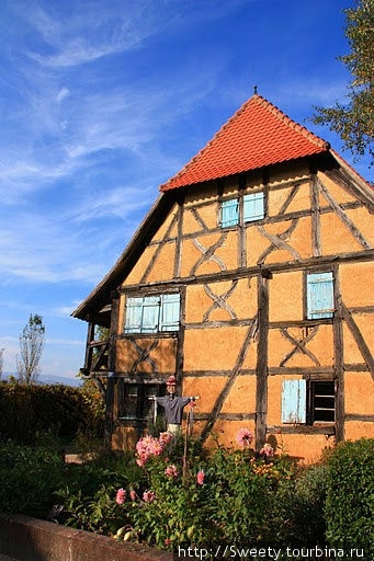 Рикевир и экологический музей Ecomusée d'Alsace Рикевир, Франция