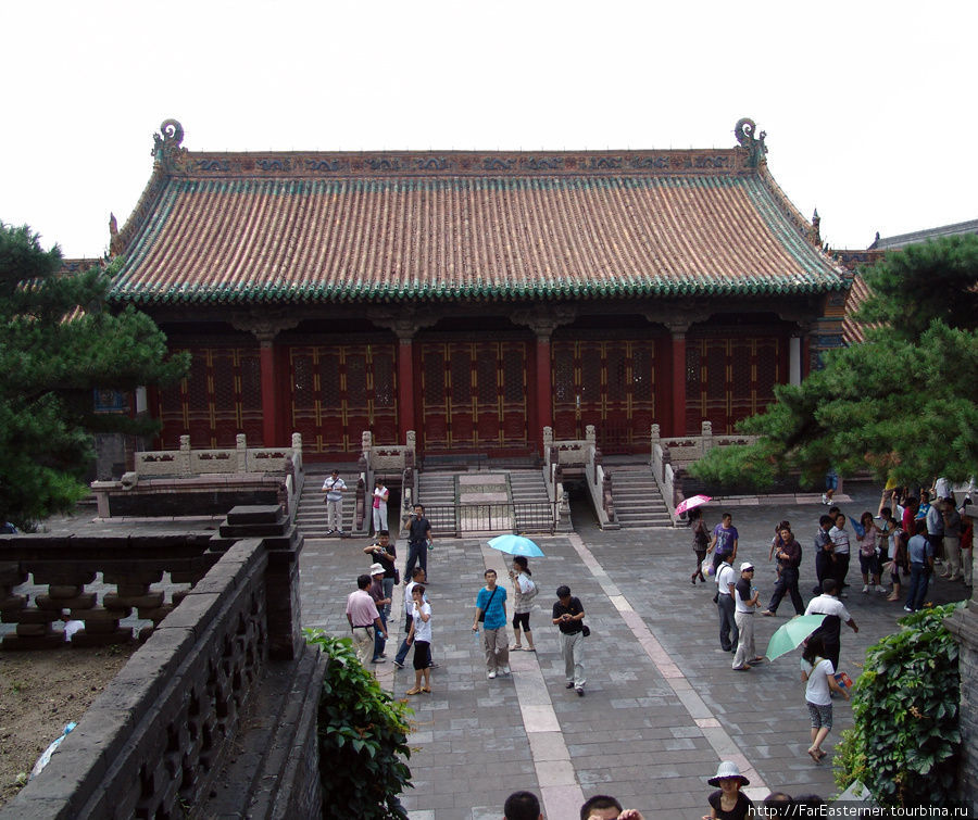 Манчжурский императорский дворец Гугон Шэньян, Китай
