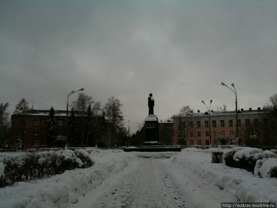 площадь Ленина Шатура, Россия