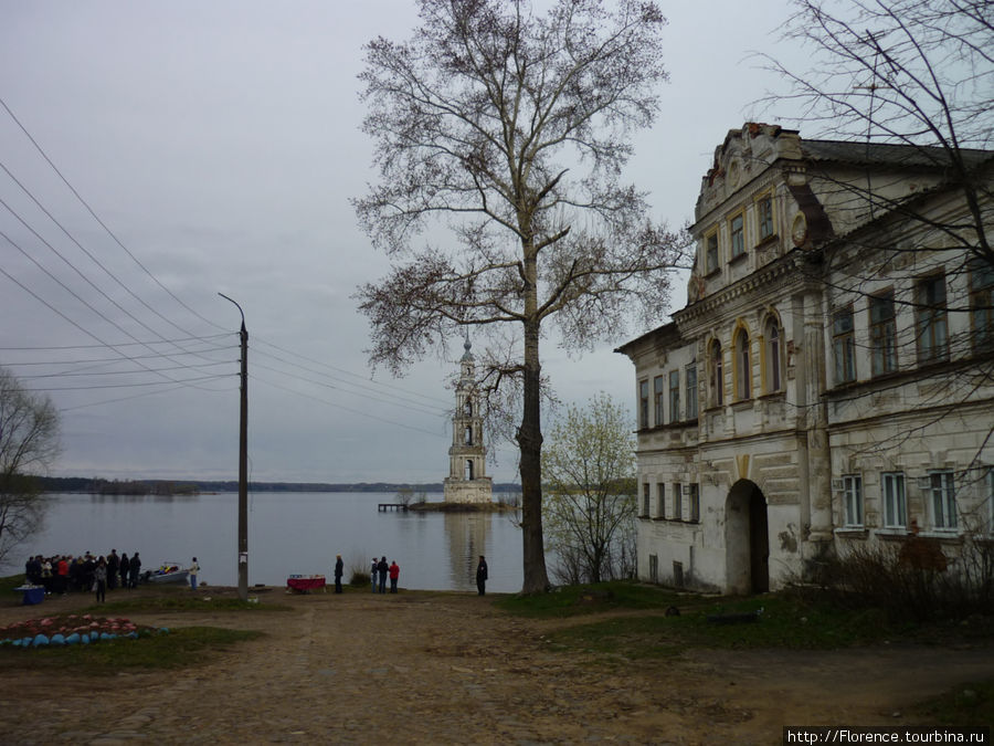 Калязин с земли и с воды Калязин, Россия