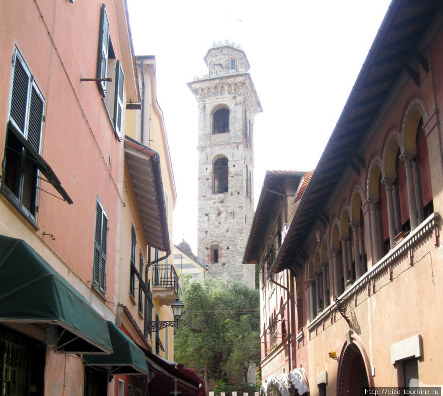 Башня Torre civica Рапалло, Италия