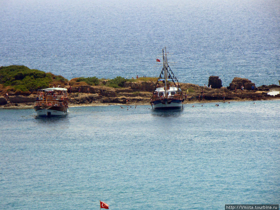 Черепаший остров Алания, Турция