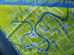 Сувенирный платок с картой города