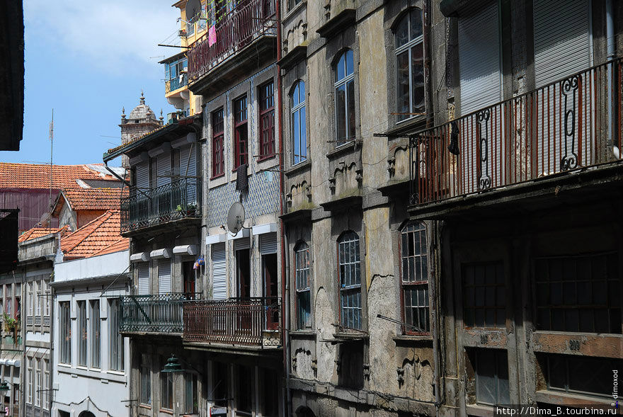 Город тысячи балконов Порту, Португалия