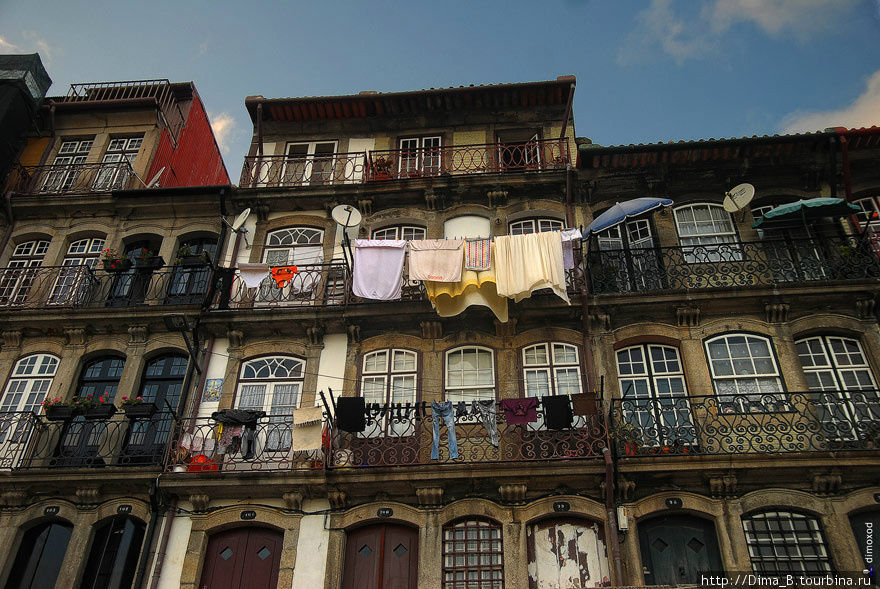 Город тысячи балконов Порту, Португалия