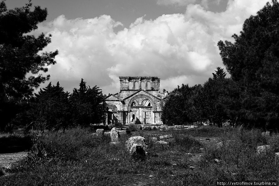 Калат-Симан (крепость и собор Симеона) Дейр-Семаан, Сирия