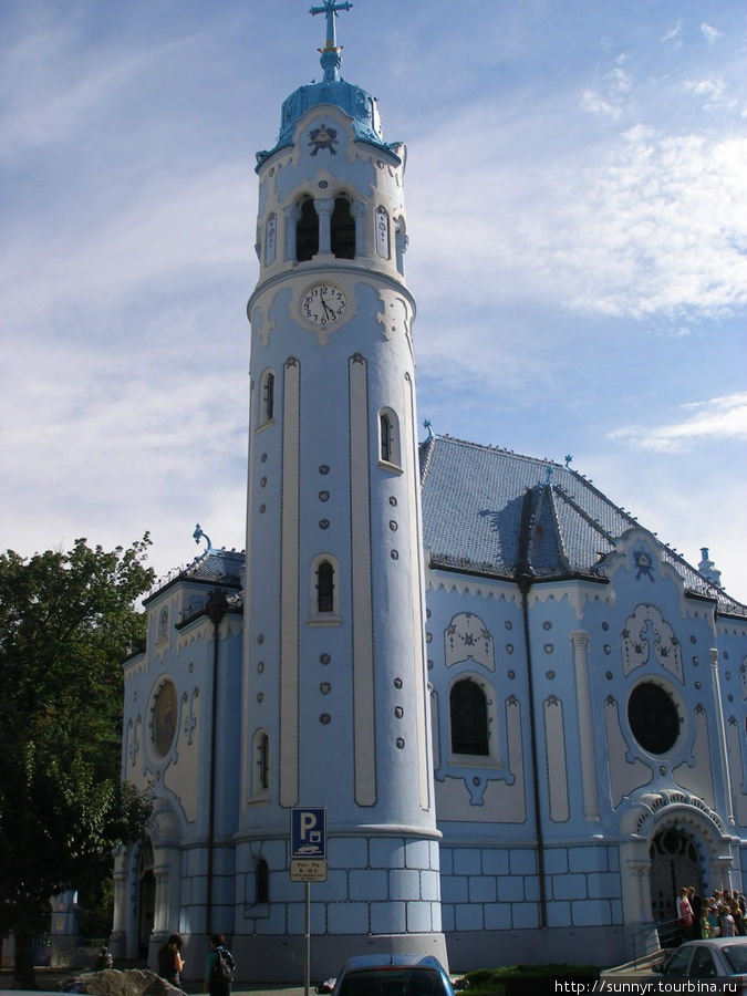Церковь Святой Елизаветы (Голубая Церковь) Братислава, Словакия