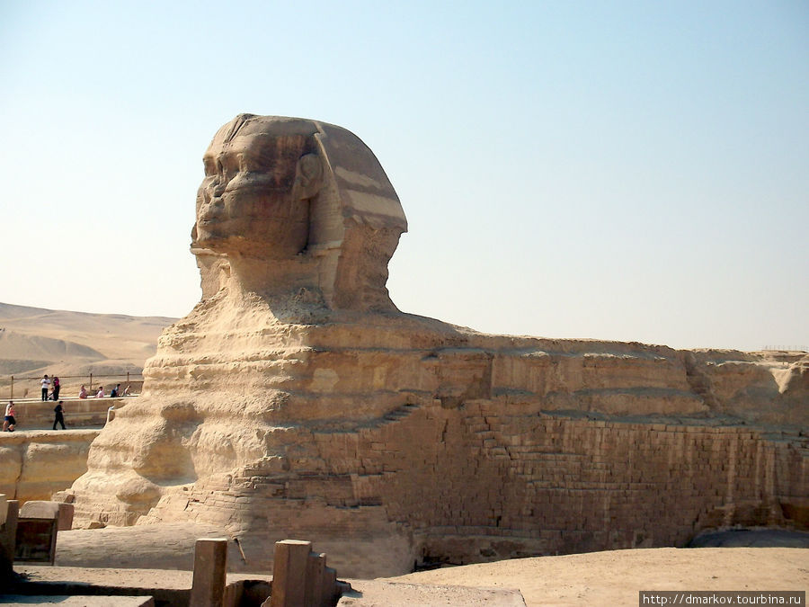 Таинственный Большой Сфинкс. Каир, Египет