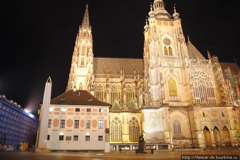 Пражский Град: когда туристы уже спят Прага, Чехия